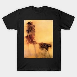 beksinski - Dystopian Surrealism artists T-Shirt